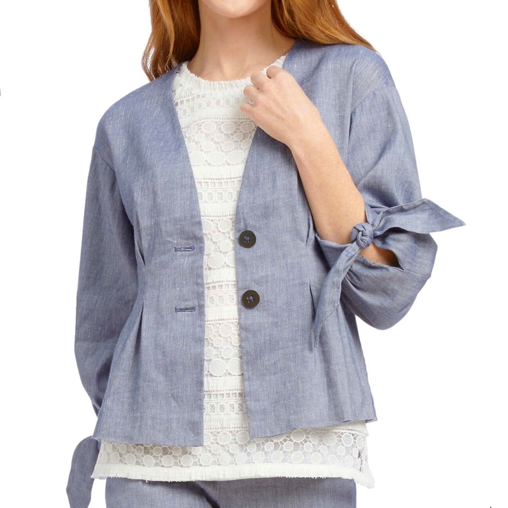 Nic and Zoe Twill Denim Jacket